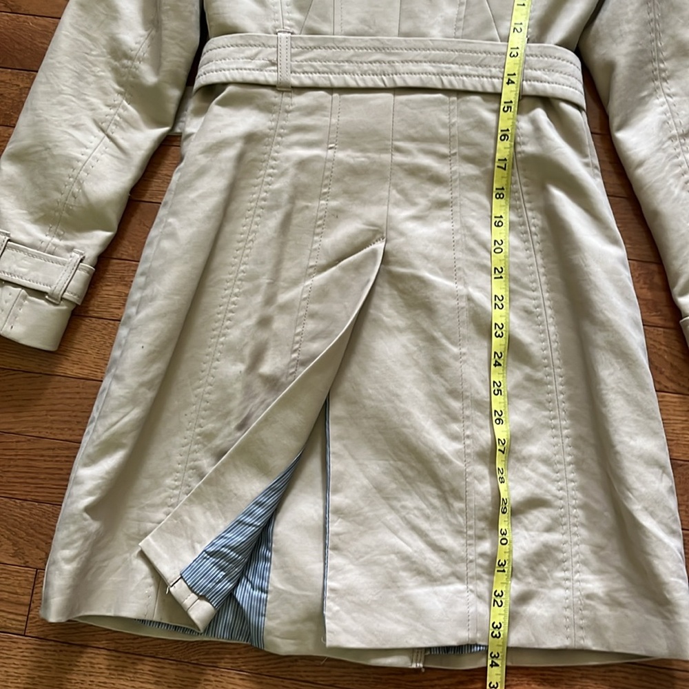 Willi Smith Double-Breasted Trench Coat - Picture 11 of 16